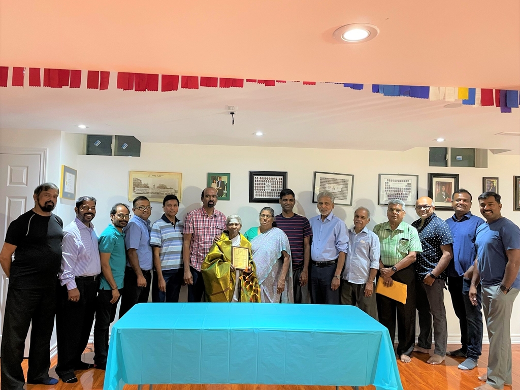 JVC OSA Canada Committee 2023/24 with Mrs. Punithavathy Sivasubramaniam